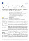 Research paper thumbnail of First-Line Pharmacotherapies and Survival among Patients Diagnosed with Non-Resectable NSCLC: A Real-Life Setting Study with Gender Prospective