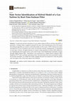 Research paper thumbnail of State Vector Identification of Hybrid Model of a Gas Turbine by Real-Time Kalman Filter