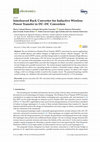 Research paper thumbnail of Interleaved Buck Converter for Inductive Wireless Power Transfer in DC–DC Converters