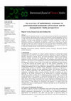 An overview of anthelmintic resistance in gastrointestinal nematodes of livestock and its management: India perspectives Cover Page