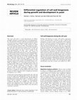 Research paper thumbnail of Differential regulation of cell wall biogenesis during growth and development in yeast