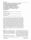 Research paper thumbnail of Branching pattern and sequence analysis of underivatized oligosaccharides by combined MS/MS of singly and doubly charged molecular ions in negative-ion electrospray mass spectrometry