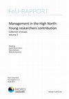 Management in the High North : young researchers' contribution : collection of essays : volume 3 Cover Page