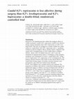 Research paper thumbnail of Caudal 0.2% ropivacaine is less effective during surgery than 0.2% levobupivacaine and 0.2% bupivacaine: a double-blind, randomized, controlled trial