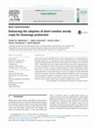 Research paper thumbnail of Enhancing the adoption of short rotation woody crops for bioenergy production