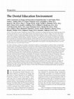 The dental education environment Cover Page