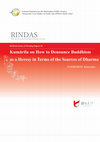 Research paper thumbnail of Kumārila on How to Denounce Buddhism as a Heresy in Terms of the Sources of Dharma