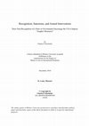 Research paper thumbnail of Recognition, Sanctions, and Armed Intervention: Does Non-Recognition of a State or Government Encourage the US to Impose Tougher Measures?