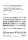 Research paper thumbnail of A possible role of the oxidant tissue injury in the development of hypoxic pulmonary hypertension