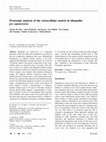 Research paper thumbnail of Proteomic analysis of the extracellular matrix in idiopathic pes equinovarus