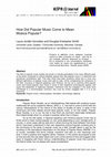 Research paper thumbnail of How did popular music come to mean música popular?