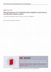 Research paper thumbnail of Natural frequencies of a Timoshenko beam subjected to axial forces by the differential transform method