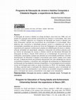 Research paper thumbnail of Program for Education of Young Adults and Achievement Citizenship Denied: the experience of Bauru (SP)