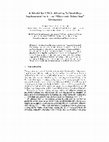 Research paper thumbnail of A Model for CSCL Allowing Tailorability: Implementation in the "Electronic Schoolbag" Groupware