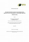 Research paper thumbnail of How high do birds fly? A review of current datasets and an appraisal of current methodologies for collecting flight height data: Literature review