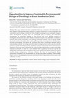 Research paper thumbnail of Opportunities to Improve Sustainable Environmental Design of Dwellings in Rural Southwest China