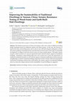 Research paper thumbnail of Improving the Sustainability of Traditional Dwellings in Yunnan, China: Seismic Resistance Testing of Wood-frame and Earth-Built Wall Dwellings