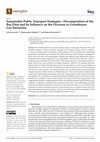 Sustainable Public Transport Strategies—Decomposition of the Bus Fleet and Its Influence on the Decrease in Greenhouse Gas Emissions Cover Page