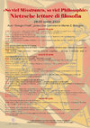 Research paper thumbnail of «So viel Misstrauen, so viel Philosophie». Nietzsche lettore di filosofia – Università degli Studi di Bologna, 28-30 aprile 2022