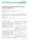 Research paper thumbnail of A New Extension of Some Well Known Fixed Point Theorems in Metric Spaces