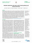 Metabolic dysfunction and cancer in HCV: Shared pathways and mutual interactions Cover Page