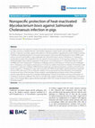 Research paper thumbnail of Nonspecific protection of heat-inactivated Mycobacterium bovis against Salmonella Choleraesuis infection in pigs