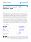 Research paper thumbnail of Diagnosis of tuberculosis in wildlife: a systematic review