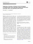 Research paper thumbnail of Implications of shearing on drainage network development in Achankovil Shear Zone, South India: insights from DEM-based geomorphic indices and longitudinal profile analysis