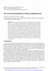 Research paper thumbnail of The Trend of Housing Defect on Newly Completed House