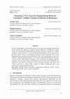 Research paper thumbnail of Proposing a New Term for Organizational Behavior Literature