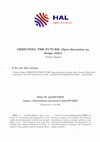 Research paper thumbnail of DESIGNING THE FUTURE. Open discussion on design ethics