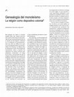 Research paper thumbnail of Genealogía del monoteísmo. La religión como dispositivo colonial. Abdennur Prado