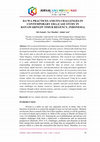 Research paper thumbnail of Da'wa Practices And Its Challenges In Contemporary Era (Case Study In Kotawaringin Timur Regency, Indonesia)