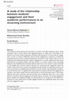 A study of the relationship between students’ engagement and their academic performances in an eLearning environment Cover Page