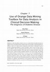 Use of Orange Data Mining Toolbox for Data Analysis in Clinical Decision Making Cover Page