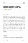 Research paper thumbnail of Conceptions of Professionalism in U.S. Research Universities: Evidence from the gradSERU Survey