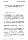 Research paper thumbnail of La indumentaria como símbolo regional. La tradición inventada en el caso del traje femenino de Montehermoso