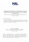 Dissolution and Passivation of a Silicon-Rich Austenitic Stainless Steel during Active-Passive Cycles in Sulfuric and Nitric Acid Cover Page