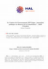 Research paper thumbnail of Le Contrat de Gouvernement M5*-Ligue : innovation politique ou désaveu de la Constitution ? , RDP N°6-2019