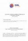 Research paper thumbnail of La dernière résolution modifiant le Règlement de l'Assemblée Nationale