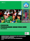 Research paper thumbnail of Statistik pendidikan anak usia dini 2013/2014