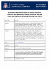 Provitamin A Biofortification of Cassava Enhances Shelf-Life but Reduces Dry Matter Content of Storage Roots Due to Altered Carbon Partitioning into Starch Cover Page