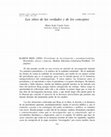 Research paper thumbnail of Los sitios de las verdades y de los conceptos. Ramón Reig. Periodismo de investigación y pseudoperiodismo