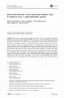 Research paper thumbnail of Behavioral intentions toward genetically modified crops in Southwest Iran: a multi-stakeholder analysis