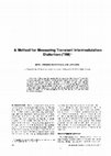 Method for Measuring Transient Intermodulation Distortion (TIM) Cover Page