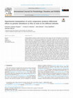 Research paper thumbnail of Experimental manipulation of cavity temperature produces differential effects on parasite abundances in blue tit nests at two different latitudes