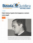 Research paper thumbnail of PADRE CATENA IL GENIO CHE INSEGNAVA A CANTARE COME ANGELI