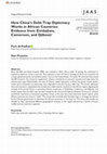 Research paper thumbnail of How China’s Debt-Trap Diplomacy Works in African Countries: Evidence from Zimbabwe, Cameroon, and Djibouti