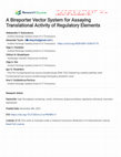 Research paper thumbnail of A Bireporter Vector System for Assaying Translational Activity of Regulatory Elements