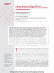 Fracture Resistance of Two Different Composite Resin CAD/CAM Crowns Bonded to Titanium Abutments Cover Page